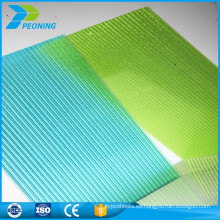 Venta al por mayor de material de china lexan 10 mm de espesor pc hueco panel de sándwich de policarbonato